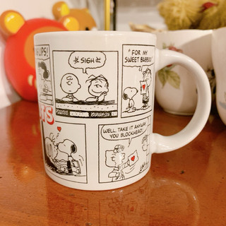 Ly chó snoopy chính hãng peanuts gốm sứ hoạt hình dễ thương