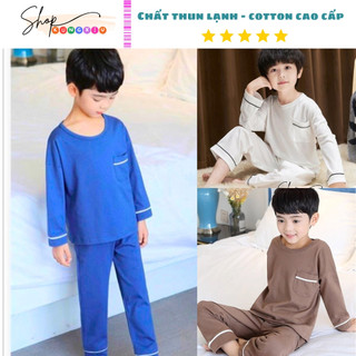 Bộ Đồ Ngủ cho Bé Trai Bé Gái 8-30kg💖Chất thun lạnh mềm mát phong cách Hàn Quốc xinh xắn - KungXiuShop