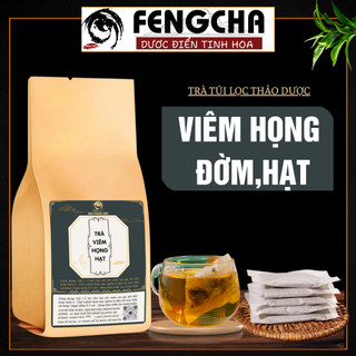 Trà viêm họng hạt Fengcha dứt điểm ngứa họng , khạc họng, viiiiiiêm amidan bich 30 gói lọc