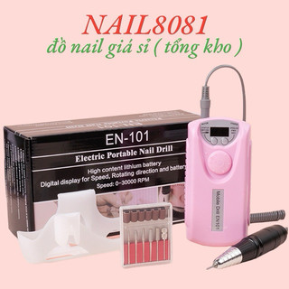 [Mã COSBAUH3 giảm 8% đơn 300K] Máy mài móng tích điện EN101 chính hãng ( Bảo Hành 6 Tháng )