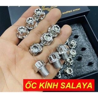Ốc chân gương xe máy salaya ren ngước và thuận 10ly