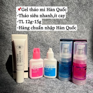 Gel tháo mi sky zone-remover gỡ mi - siêu nhanh - không cay- dụng cụ nối mi thúy hà