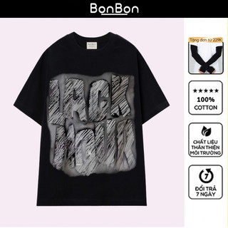 Áo thun nam nữ, áo phông cool ngầu oversize 100% cotton, co giãn 2 chiều, cổ bo tròn,  có thể giặt máy BonBon - AC1041