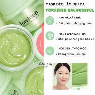 Mặt nạ thạch dẻo 5D Torriden Modeling Pack