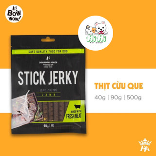 Snack cho chó Bow Wow thịt cừu que 90gr-Hàn Quốc