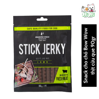 Snack cho chó Bow Wow thịt cừu que 90gr-Hàn Quốc