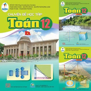 Sách - Combo Toán Lớp 12 Sách Giáo Khoa + Chuyên Đề Kèm Set Thời Khoá Biểu Và Nhãn Vở - Cánh Diều