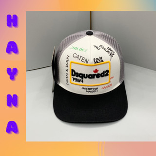 Mũ Lưỡi Trai DSQUARED2 Khoá Nút Thời Trang Nam Nữ, nón kết KAKI lưới Dsquared2, nón 1964 phối lưới M308