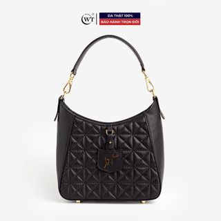 Túi Xách Nữ WT Leather The Ringer Kalei Da Bò Thật .Màu Đen ,Trắng