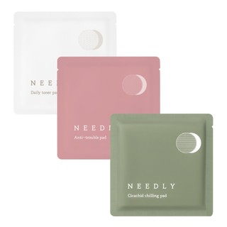 Bộ 3 miếng pad chăm sóc da Needly Toner Pad