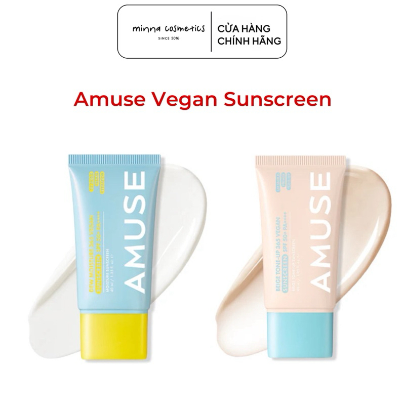 [Amuse] Kem Chống Nắng Thuần Chay Amuse Vegan Sunscreen SPF50+PA++++