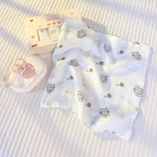 Set 5 Khăn sữa sợi tre Monona cho bé