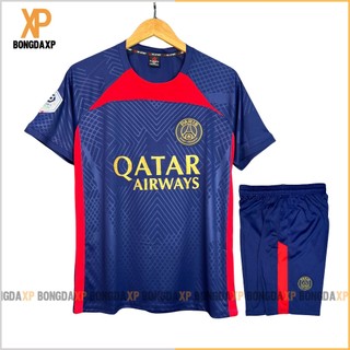 Áo Bóng Đá PSG Sân Tập, Đồ Đá Banh Vải Thun Lạnh Cao Cấp