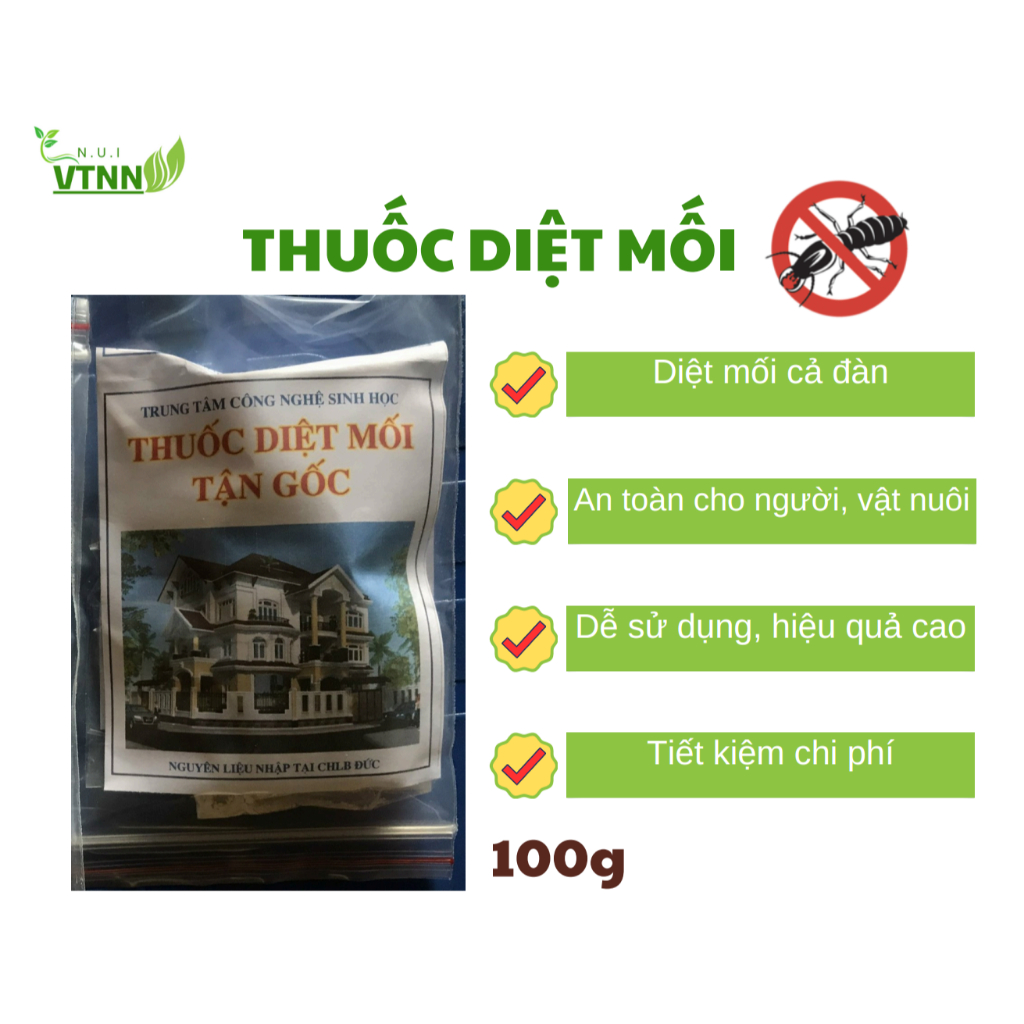 Diệt mối nhập khẩu Đức gói 100g