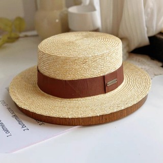 Mũ cói đan gaucho đb tag handmade