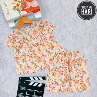 Bộ tole lửng cài nút đính 2 nơ ( link 2)