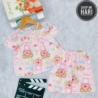 Bộ tole lửng cài nút đính 2 nơ ( link 2)