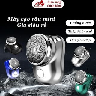 Máy cạo râu mini đa năng, chống nước IPX7,Cạo râu 332 /362 nhỏ gọn cạo sát chân râu, không đau rát