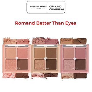 [Romand] BẢNG PHẤN MẮT 4 Ô ROMAND BETTER THAN EYES