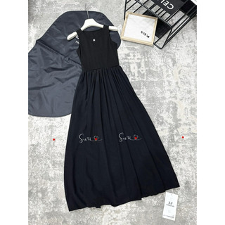 Váy cotton phối lụa siêu đẹp