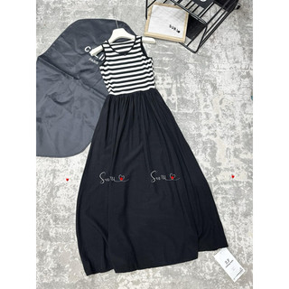 Váy cotton phối lụa siêu đẹp