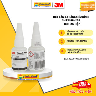 Keo Dán Đa Năng Siêu Dính 3M Scotch-Weld PR100 20g