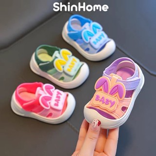 Dép sandal mềm quai hậu bít mũi chống trượt Baby cho bé trai bé gái 0-3 tuổi ShinHome