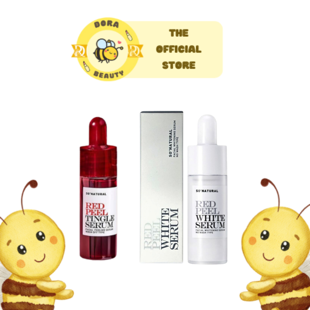 Serum Peel Da Sinh Học So Natural Red Peel Tingle Serum 11ml
