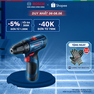 Máy khoan vặn vít dùng pin GSR 120-LI (1 pin và phụ kiện)