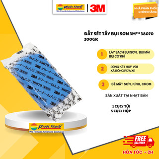 Đất sét tẩy bụi sơn 3m 38070