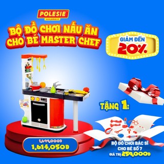 Bộ Đồ Chơi Nấu Ăn Cho Bé Master Chef Polesie 67609 Phát Triển Kỹ Năng Và Sáng Tạo, An Toàn
