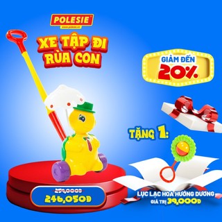 Đồ Chơi Xe Đẩy Rùa Con Giúp Bé Thích Thú Tập Đi Polesie 3637 - Hàng Chính Hãng Nhập Khẩu Châu Âu