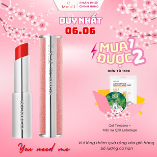 Son dưỡng có màu YNM màu mịn dưỡng mềm giảm thâm môi Hàn Quốc Candy Pop Glow 3 màu chất lượng cao Nhập khẩu chính hãng