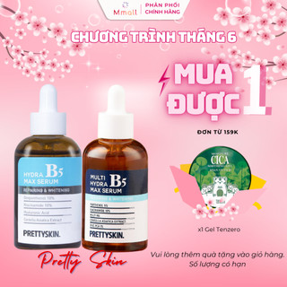 Serum B5 Pretty Skin tinh chất B5 Prettyskin dưỡng trắng da mặt dưỡng ẩm phục hồi da 50ml | Mmall_vn
