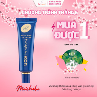 Kem mắt Meishoku Whitening Eye Cream dưỡng trắng mắt ngừa thâm chống lão hóa tan bọng Nhật Bản 3g 50g | Mmall.vn