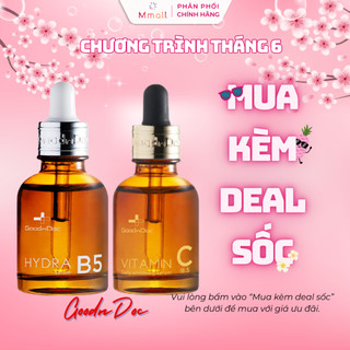 Serum Vitamin C dưỡng sáng mờ thâm nám Vitamin C 16,5% GoodnDoc Whitening Serum Mmall chính hãng 30ml