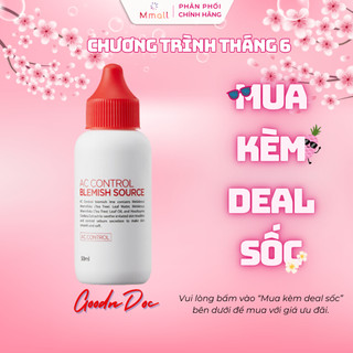 Dung dịch ngừa mụn AHA BHA GoodnDoc AC Control Blemish Source Hàn Quốc - Mmall nhập khẩu chính hãng