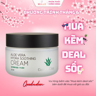 Kem dưỡng ẩm nha đam Goodndoc Aloe Vera Gel Cream lô hội dưỡng trắng phục hồi da Hàng nhập khẩu chính hãng