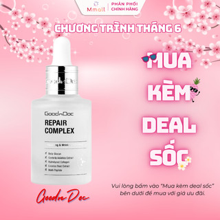 Serum rau má cấp ẩm phục hồi GoodnDoc Centella Collagen Peptide Repair Complex Tinh chất rau má giảm mụn chống lão hoá