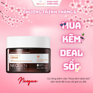 Kem dưỡng trắng da mặt Vitamin C Neogen Cream Vitamin C 22% Niacinamide 5% 50ml