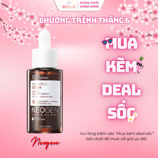 Serum Vitamin C dưỡng trắng da căng bóng Neogen Vitamin C 22% Niacinamide 5% cho da dầu mụn 32ml