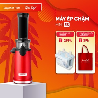 Máy ép chậm mini 3s Lazychef, máy ép trái cây mini, nhỏ gọn, tiện lợi, bảo hành chính hãng