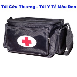 Túi Cứu Thương - Túi Y Tế (Màu Đen)