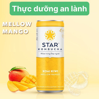 Star kombucha vị xoài kiwi/ mellow mango 250ml