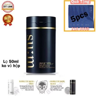 [ Lọ 50ml Date 2026 ] Mặt nạ thải độc trắng da , thải độc tố , bả nhờn ngừa mụn SU:M 37 Bright Award Bubble-De Mask Pack
