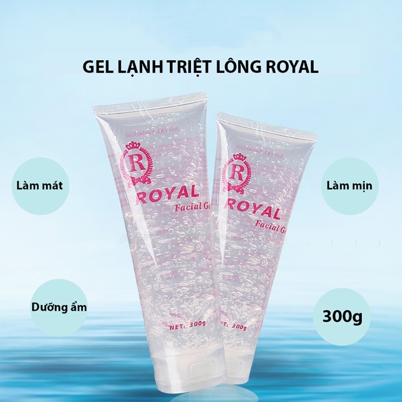 Gel lạnh Royal dùng cho máy Nâng cơ, Hifu, máy triệt lông, máy RF