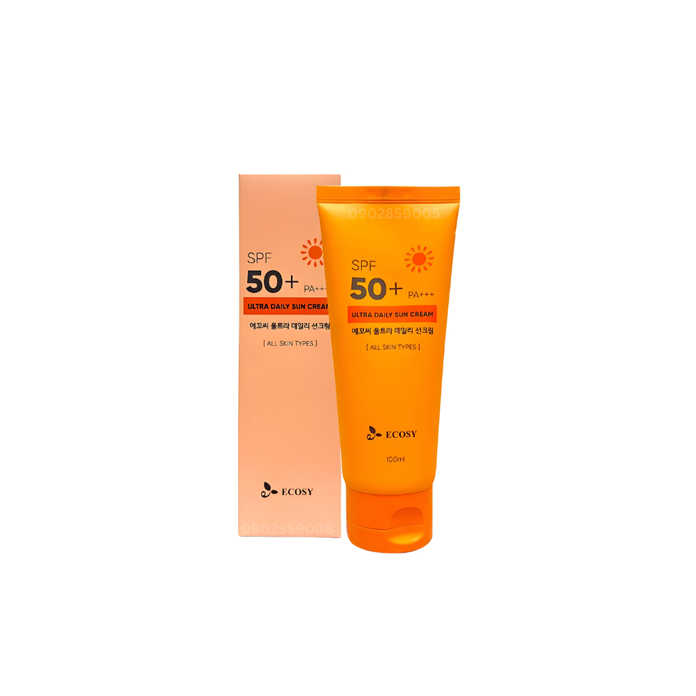 Kem chống nắng ecosy dưỡng ẩm 100ml