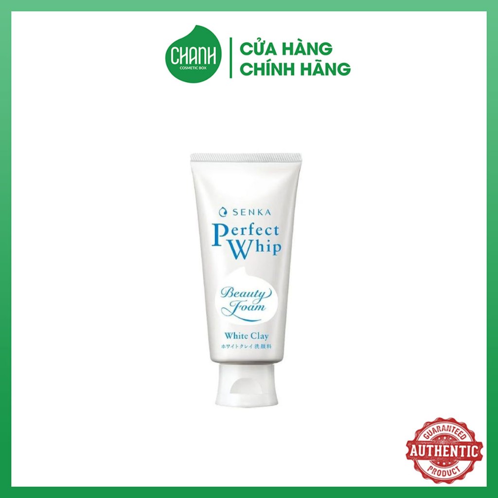 Sữa rửa mặt Senka Perfect white clay