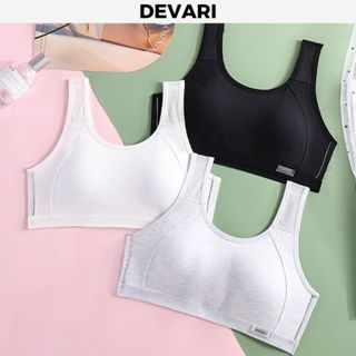 Áo bra thể thao tập gym yoga nữ mặt lưới sau lưng thoáng khí phong cách cá tính DEVARI A611