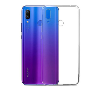 Ốp lưng Huawei Nova 3i silicon giả da,chống sốc auto Focus(đen), Ốp dẻo trong suốt Nova 3i